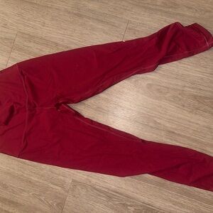 Pomegranate Lululemon Leggings Ribbed HR